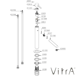 Vitra - Vitra Origin Yüksek Tip Lavabo Bataryası