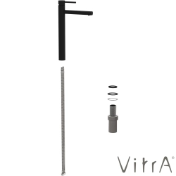 Vitra - Vitra Origin Yüksek Tip Lavabo Bataryası, Mat Siyah