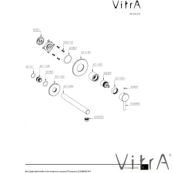 Vitra - Vitra Origin Ankastre Lavabo Bataryası (Sıva Üstü Grubu)