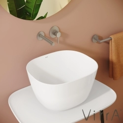 Vitra - Vitra Origin Ankastre Lavabo Bataryası, Fırçalı Nikel (Sıva Üstü Grubu)