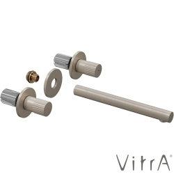 Vitra - Vitra Origin Ankastre Lavabo Bataryası, Fırçalı Nikel (Sıva Üstü Grubu)