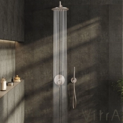 Vitra - Vitra Origin Ankastre Banyo Bataryası, Fırçalı Nikel (Sıva Üstü Grubu)