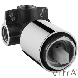 Vitra - Vitra Origin Ankastre Banyo Bataryası, Tepe ve El Duşu, Çıkış Ucu Seti, Soft Bakır