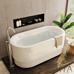 Vitra - Vitra Origin Yerden Küvet Bataryası, El Duşlu