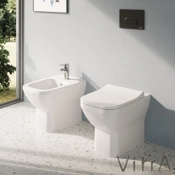 Vitra - Vitra Root Round Bide Bataryası, Sifon Kumandalı