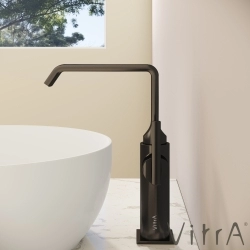 Vitra - Vitra Suit Yüksek Lavabo Bataryası, Parlak Siyah