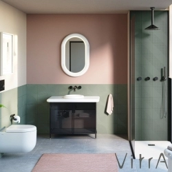 Vitra - Vitra Liquid Ankastre Duş Seti, Parlak Siyah