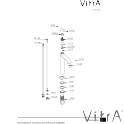 Vitra - Vitra Suit Yüksek Lavabo Bataryası