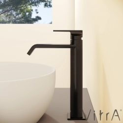 Vitra - Vitra Suit Yüksek Lavabo Bataryası, Parlak Siyah