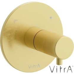 VitrA - VitrA Origin 3 Yollu Yönlendirici (Sıva Üstü Grubu), Fırçalı Altın