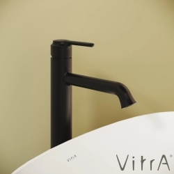 Vitra - Vitra Origin Classic Tezgah Üstü Lavabo Bataryası, Mat Siyah