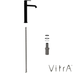 Vitra - Vitra Origin Classic Tezgah Üstü Lavabo Bataryası, Mat Siyah