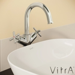 Vitra - Vitra Origin Classic Tezgah Üstü Lavabo Bataryası (Çift Kumandalı)