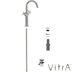 Vitra - Vitra Origin Classic Tezgah Üstü Lavabo Bataryası (Çift Kumandalı)