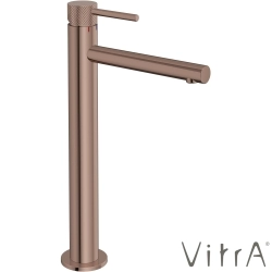 Vitra - VitrA Origin Aura Tezgah Üstü Lavabo Bataryası, Soft Bakır