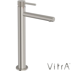 Vitra - VitrA Origin Aura Tezgah Üstü Lavabo Bataryası, Fırçalı Nikel