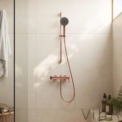 Vitra - VitrA Origin Aura Banyo Bataryası, Soft Bakır