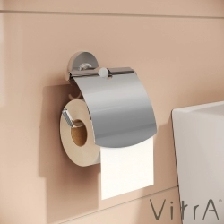Vitra - Vitra Base 300 Kapaklı Tuvalet Kağıtlığı