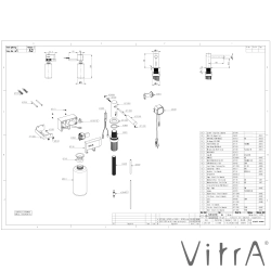 Vitra - Vitra Origin Kısa Fotoselli Sıvı Sabunluk, (Elektrikli-Kısa)