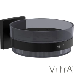 Vitra - Vitra Root Katı Sabunluk (Duvardan) Mat Siyah