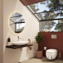 Vitra - Vitra Origin Askı (Tekli), Fırçalı Nikel