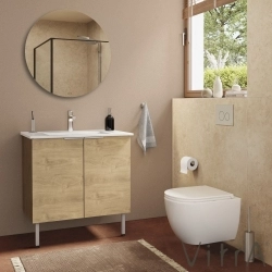 Vitra - Vitra Origin Askı (Tekli), Fırçalı Nikel