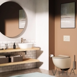 Vitra - Vitra Origin Tuvalet Kağıtlığı (Kapaksız), Fırçalı Nikel