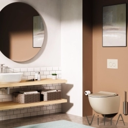 Vitra - Vitra Origin Tuvalet Kağıtlığı (Kapaksız), Fırçalı Nikel