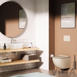 Vitra - Vitra Origin Tuvalet Kağıtlığı (Kapaksız), Fırçalı Nikel