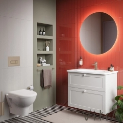 Vitra - Vitra Origin Tuvalet Kağıtlığı (Kapaksız), Fırçalı Nikel