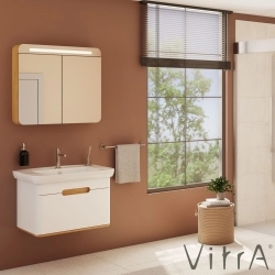 Vitra - Vitra Origin Sıvı Sabunluk Tutacağı, Fırçalı Nikel
