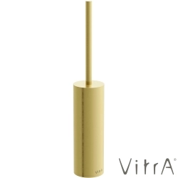 VitrA - VitrA Origin Tuvalet Fırçalığı (Yerden) Fırçalı Altın