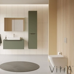 Vitra - Vitra Origin Tuvalet Fırçalığı (Yerden), Nikel