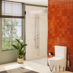 Vitra - Vitra Origin Tuvalet Fırçalığı (Duvardan), Fırçalı Nikel