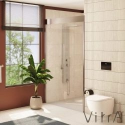 Vitra - Vitra Origin Tuvalet Fırçalığı (Duvardan), Fırçalı Nikel