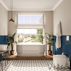 Vitra - Vitra Origin Tuvalet Fırçalığı (Duvardan), Fırçalı Nikel