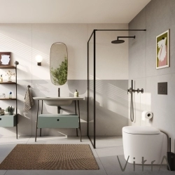 Vitra - Vitra Origin 1F El Duşu Takımı, Mat Siyah