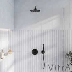 Vitra - Vitra Origin 1F El Duşu Takımı, Parlak Siyah