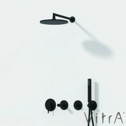 Vitra - Vitra Origin 1F El Duşu Takımı, Parlak Siyah