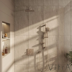 Vitra - Vitra Origin Duvardan Dirsek (Uzun), Fırçalı Nikel