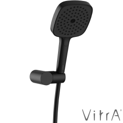 Vitra - Vitra Prime Square 3F El Duşu Takımı, Mat Siyah - A4592536