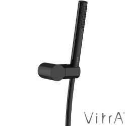 Vitra - Vitra Prime Round Stick El Duşu Takımı, Parlak Siyah - A4592639