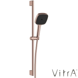 Vitra - Vitra Prime Square 3F Sürgülü El Duşu Takımı, Soft Bakır - A4592829