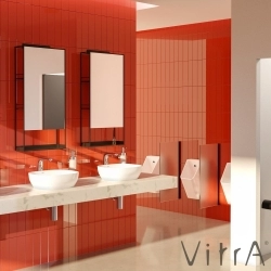 Vitra - Vitra AquaSee Fotoselli Tezgah Üstü Lavabo Bataryası (Çift Su girişli, Elektrikli)