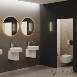 Vitra - Vitra AquaSee Fotoselli Tezgah Üstü Lavabo Bataryası (Çift Su girişli, Elektrikli)