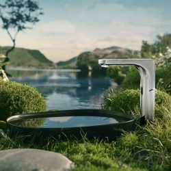 Vitra - Vitra AquaSee Fotoselli Tezgah Üstü Lavabo Bataryası (Çift Su girişli, Elektrikli)