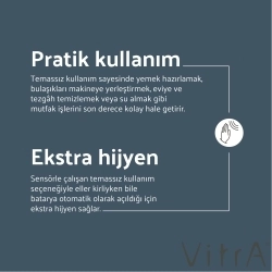 Vitra - Vitra Sense Hybrid Spiralli Eviye Bataryası (Elektrikli)