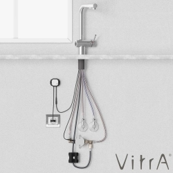 Vitra - Vitra Sense Hybrid Spiralli Eviye Bataryası (Elektrikli)