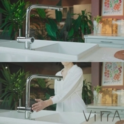 Vitra - Vitra Sense Hybrid Spiralli Eviye Bataryası (Elektrikli)