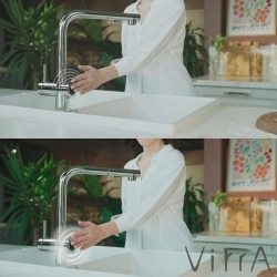 Vitra - Vitra Sense Hybrid Spiralli Eviye Bataryası (Pilli)